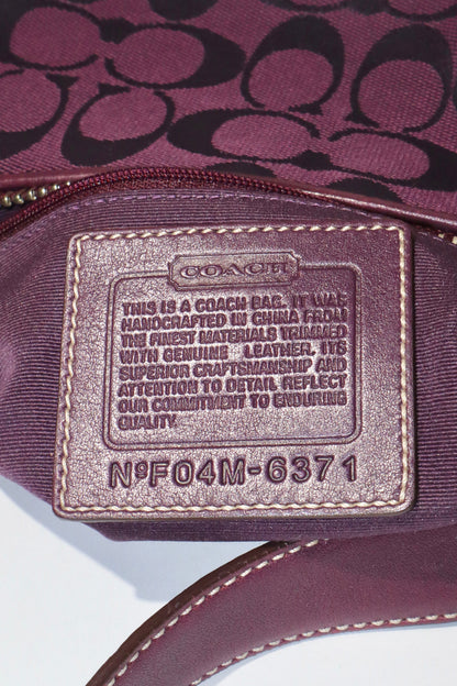 Coach Vintage Baguette Shoulder Bag in Purple - Girl Seazon