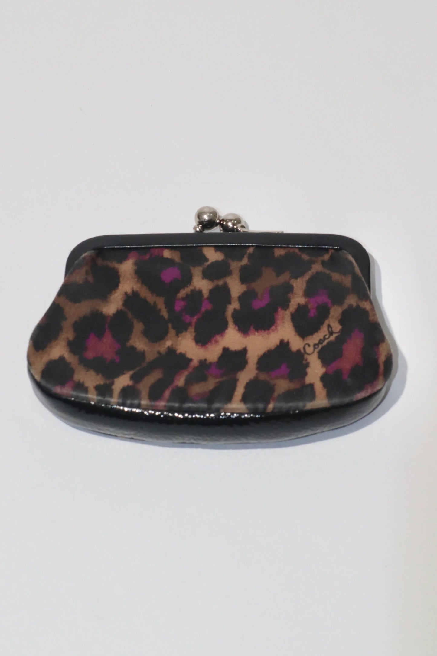 Coach Vintage Leopard Print Coin Purse - Girl Seazon