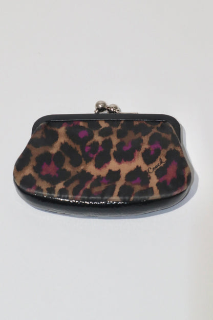 Coach Vintage Leopard Print Coin Purse - Girl Seazon