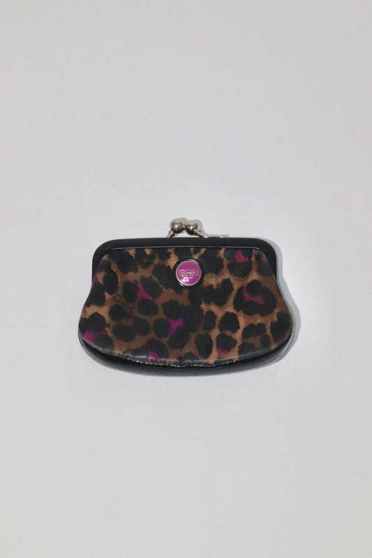 Coach Vintage Leopard Print Coin Purse - Girl Seazon