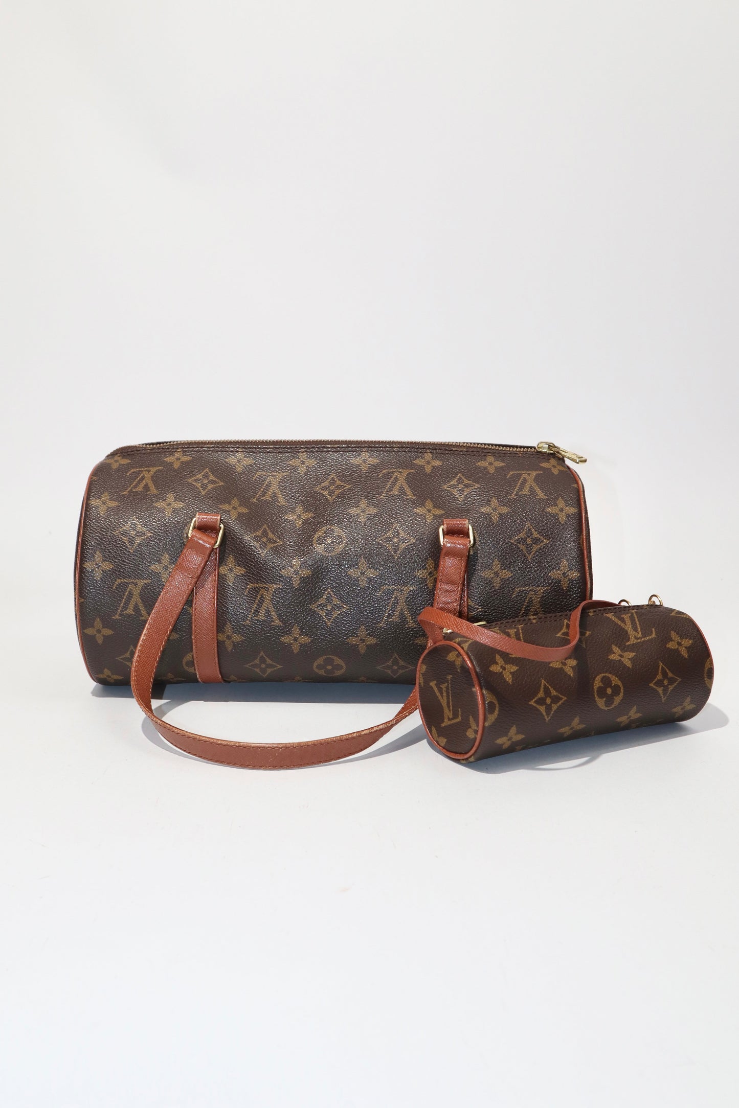 Louis Vuitton Monogram Papillon 30 with Accessory Pouch front view 