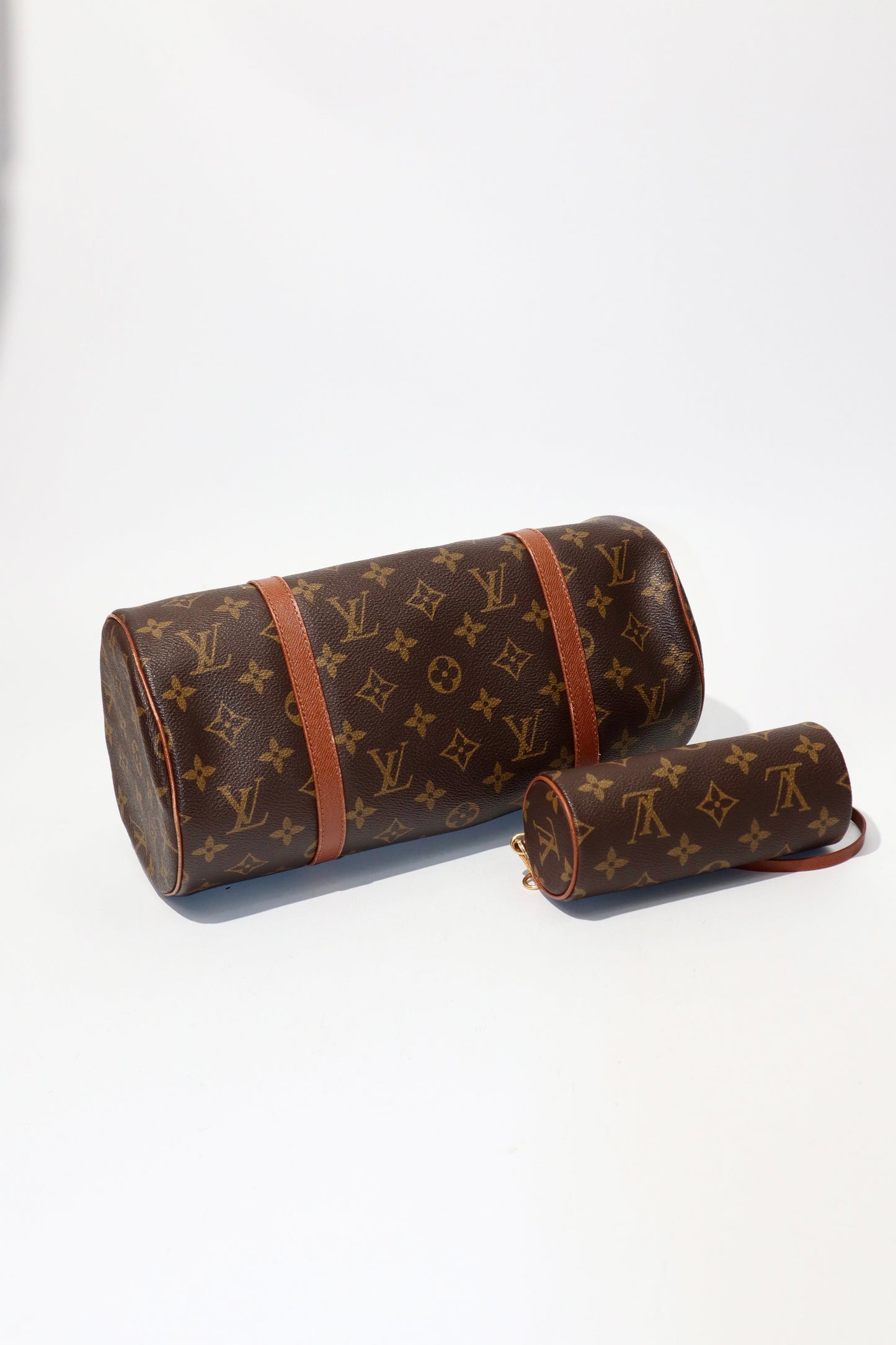 Louis Vuitton Monogram Papillon 30 with Accessory Pouch bottom view