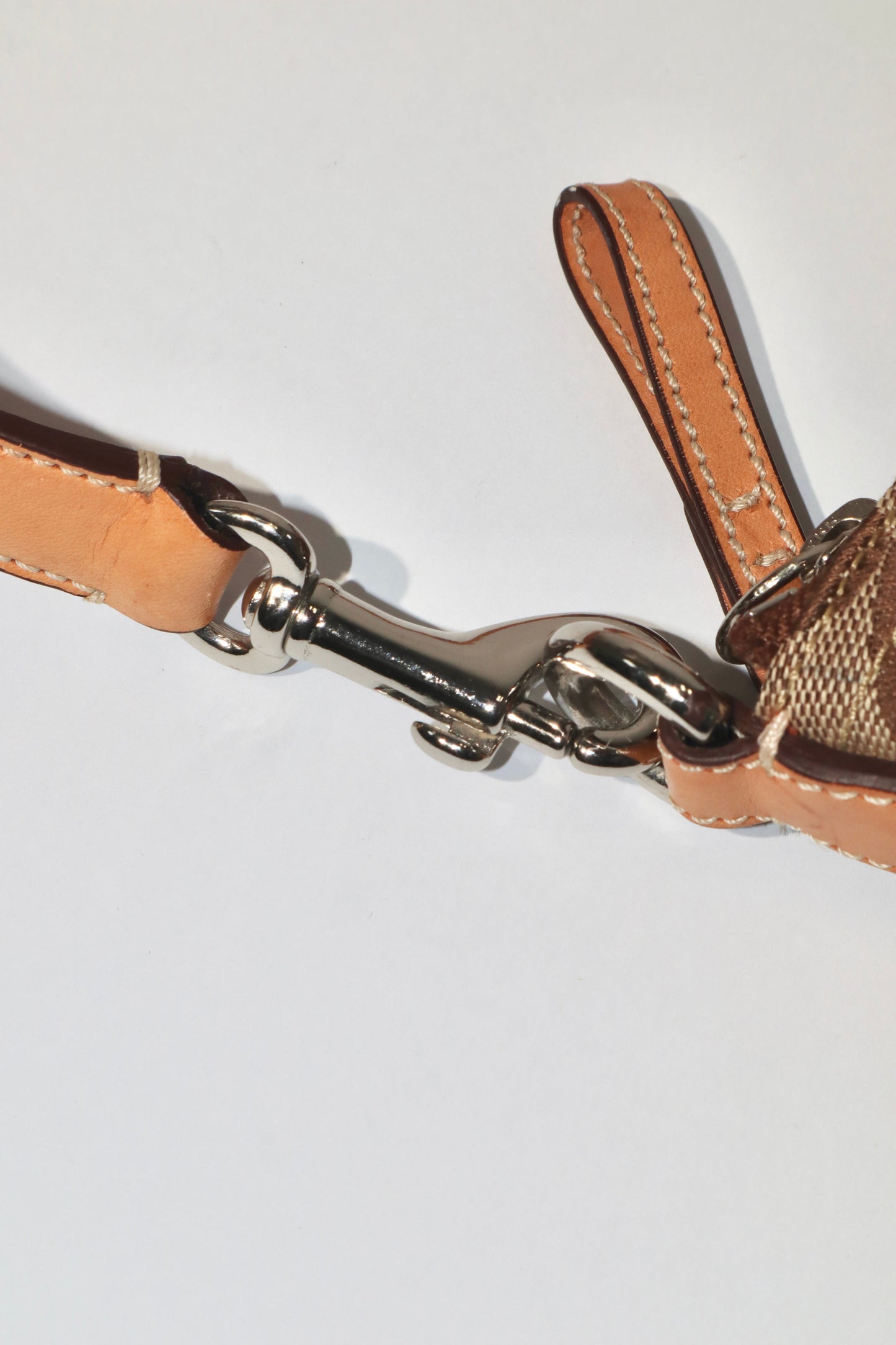 Vintage Coach 2003 Mini Soho Buckle Bag in Tan - Girl Seazon