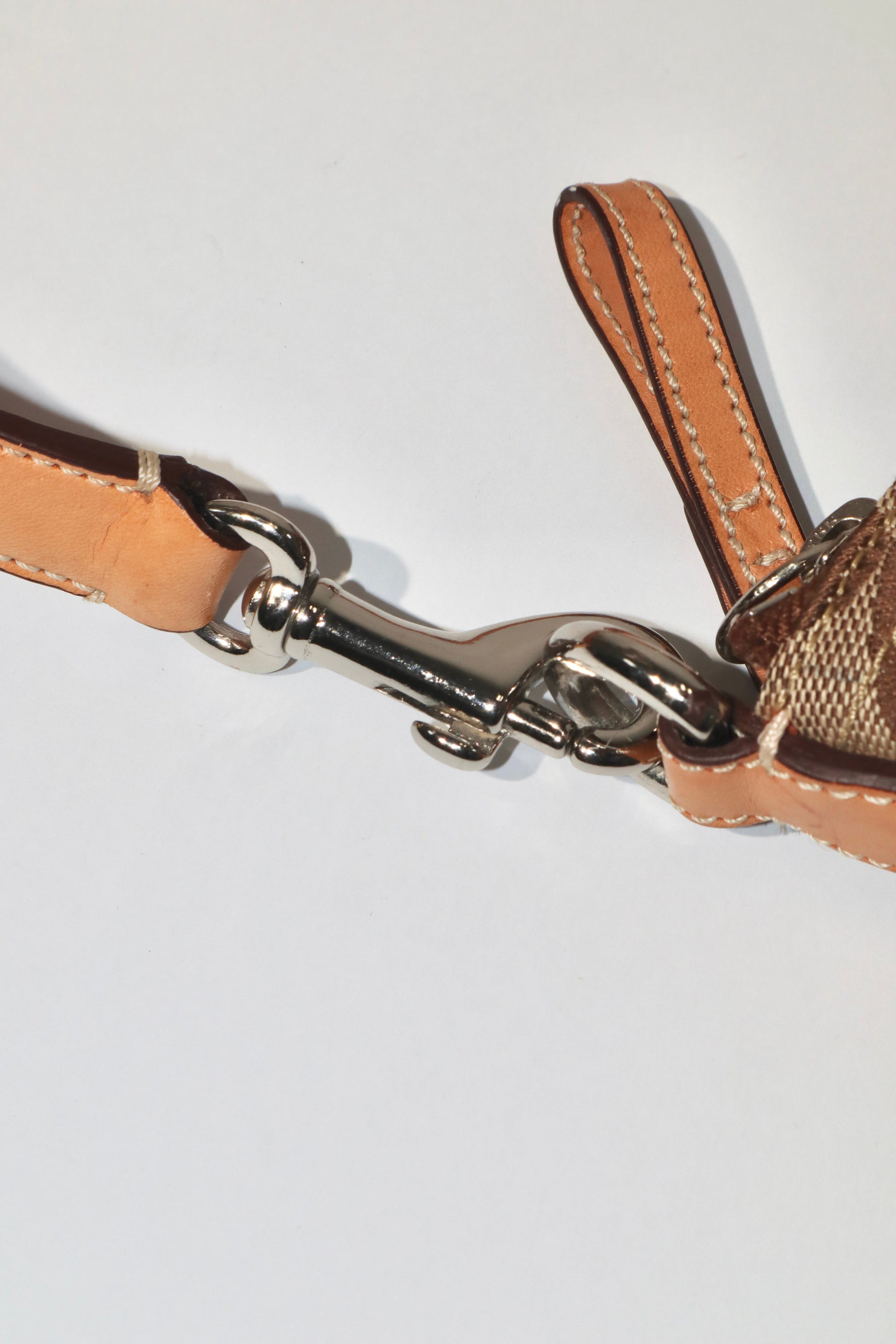 Vintage Coach 2003 Mini Soho Buckle Bag in Tan - Girl Seazon