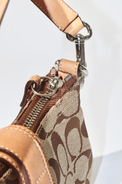 Vintage Coach 2003 Mini Soho Buckle Bag in Tan - Girl Seazon