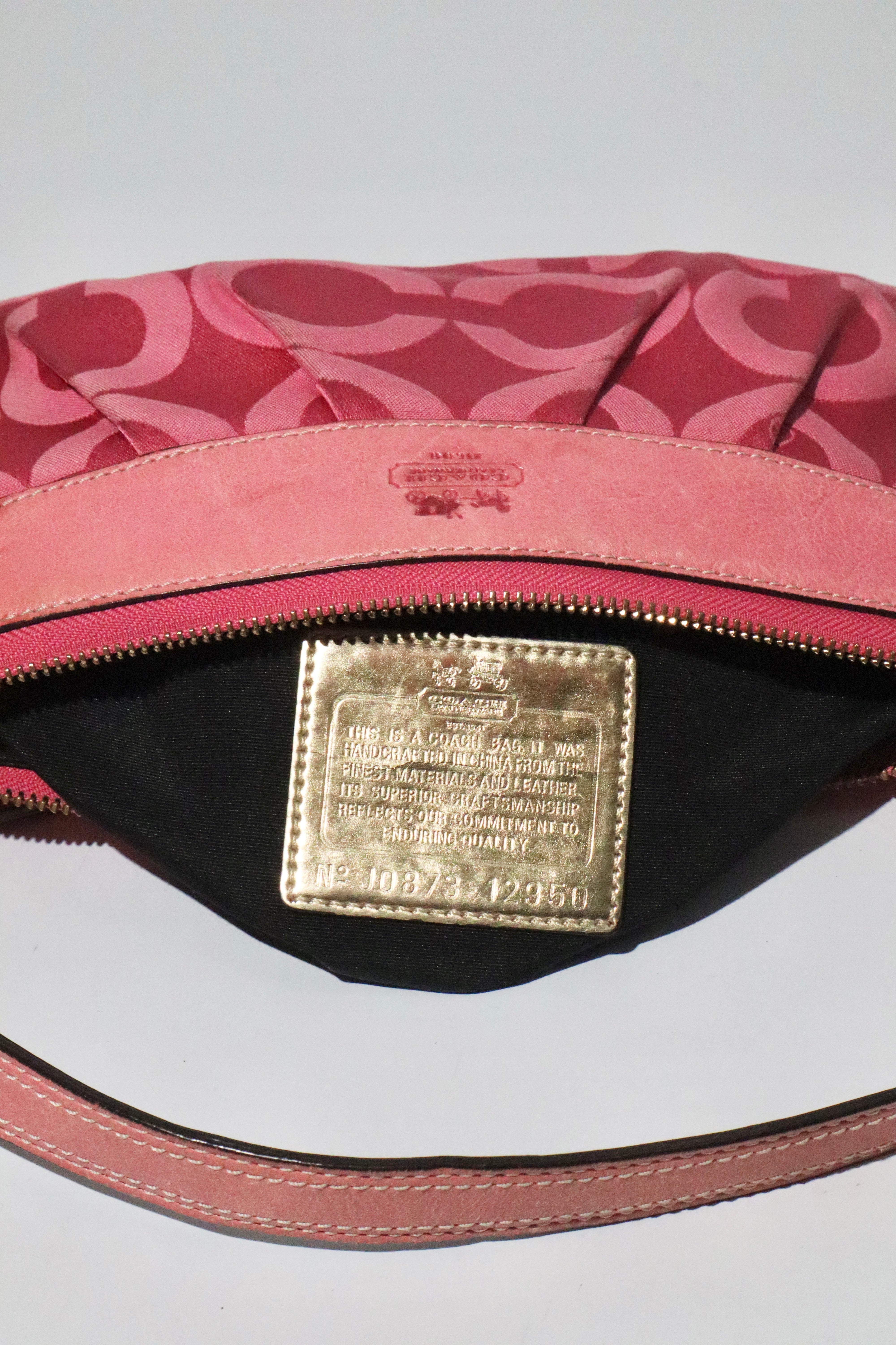 Vintage Coach 2008 Madison Y2K Pink Shoulder Bag – Girl Seazon