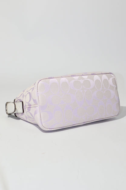 Vintage Coach Rare 2006 Mini Pouch Shoulder Bag in Lilac - Girl Seazon