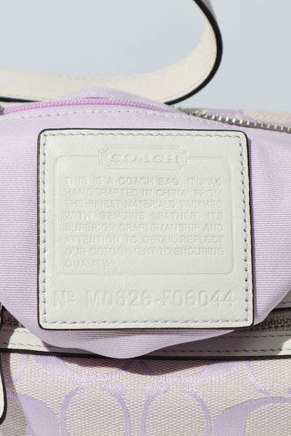 Vintage Coach Rare 2006 Mini Pouch Shoulder Bag in Lilac - Girl Seazon