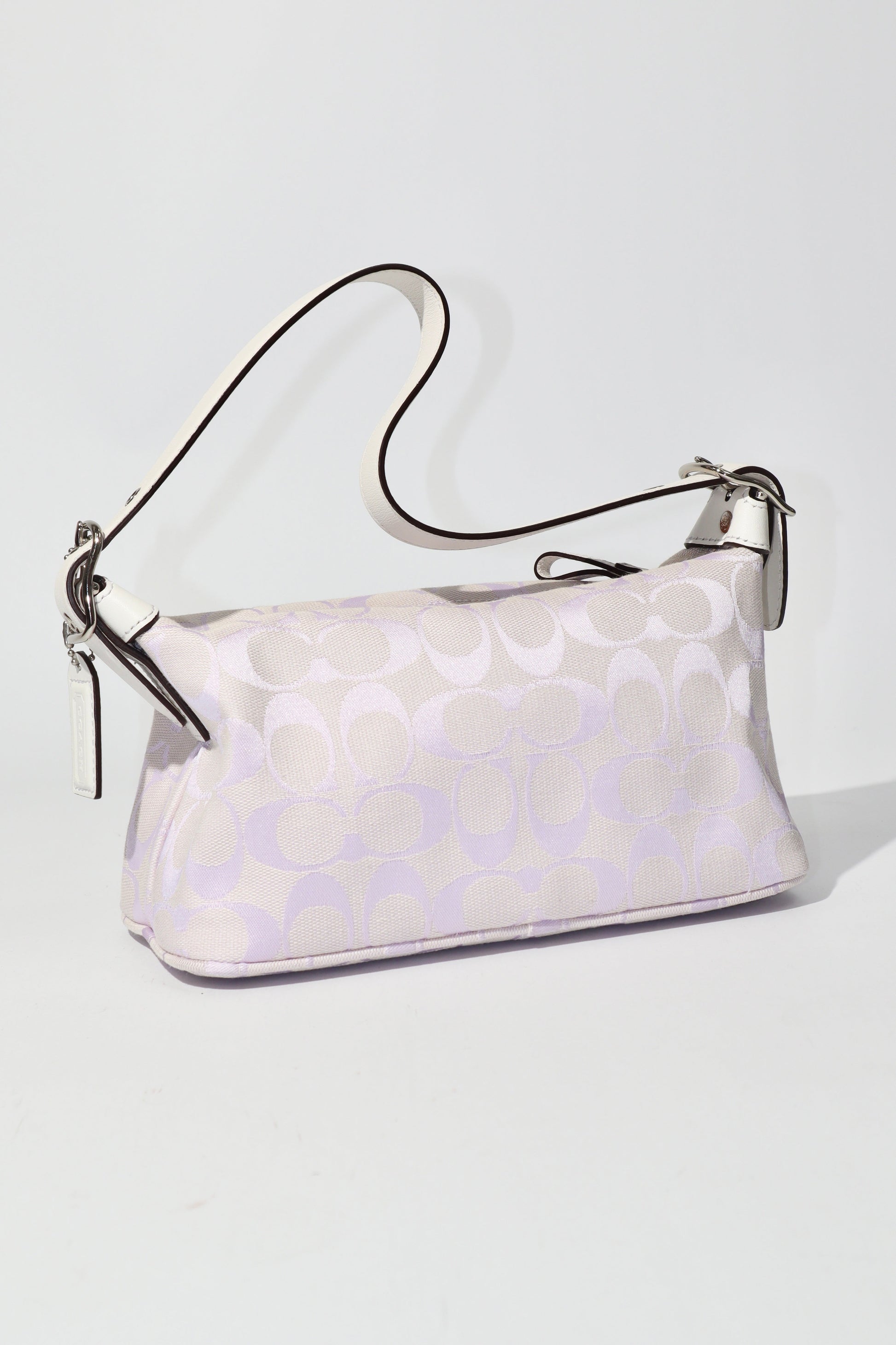 Vintage Coach Rare 2006 Mini Pouch Shoulder Bag in Lilac - Girl Seazon