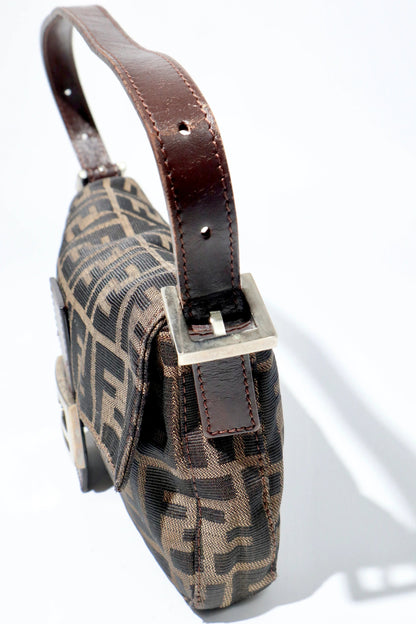 Vintage Fendi Classic Baguette In Brown - Girl Seazon